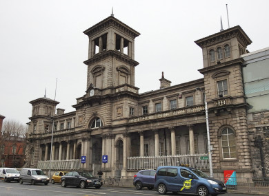 Amiens Street in Dublin.