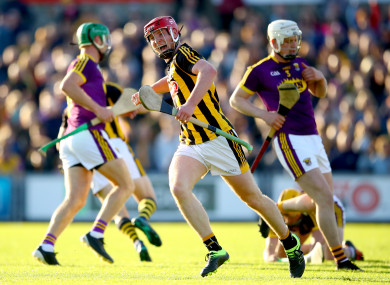 Adrian Mullen celebrates scoring his side's opening goal.