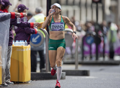 Jennings represented Ireland at London 2012.