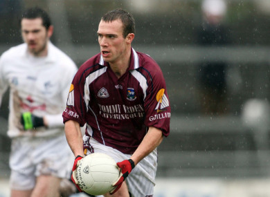 Cormac Bane on the ball in 2007.