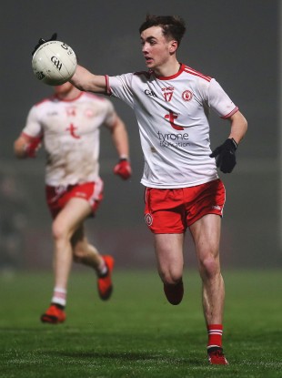 A Darragh Canavan goal helped Tyrone secure a place in the Ulster semi-final.