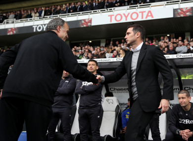 Marcelo Bielsa and Frank Lampard both came close to promotion last season.