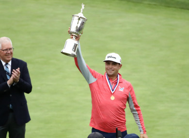 US Open champion Gary Woodland.