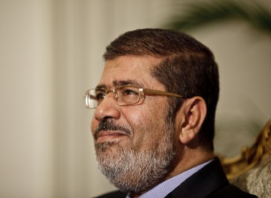 Former Egyptian President Mohamed Morsi