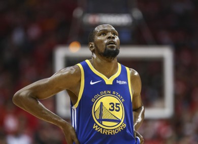 Durant has been a star with the Golden State Warriors.