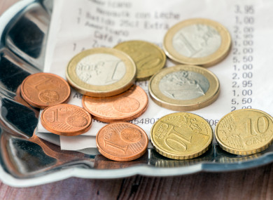 Under proposed new government rules, there will be a requirement on employers to clearly display their policy on tips, gratuities and service charges, including how they are distributed to employees.