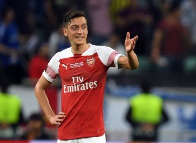 Ozil has been linked with a move away from Arsenal.
