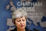 Outgoing British Prime Minister Theresa May