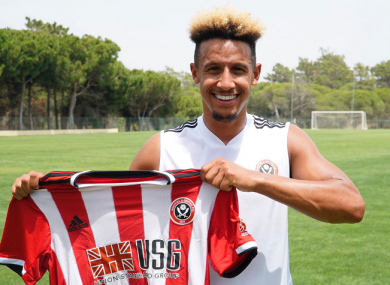 Robinson will link up with some of his Republic of Ireland team-mates at Bramall Lane.