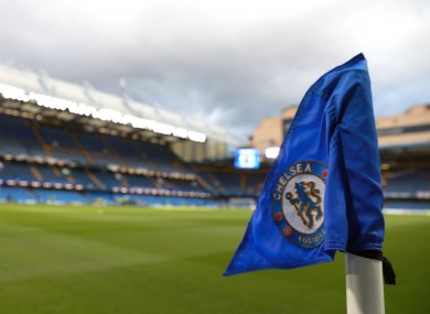 A view of Stamford Bridge.