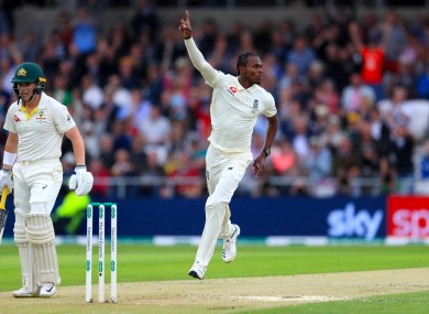 Archer claimed six wickets on Thursday.