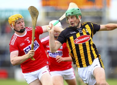 Eoin Cody in action against James Keating.