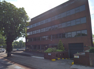 Currently there is a five-storey building on the site.