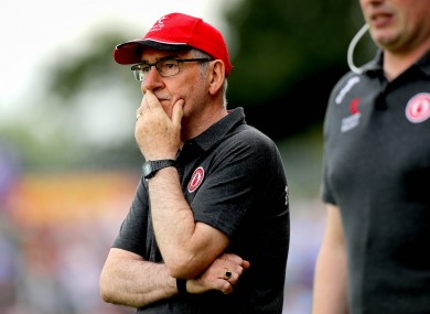 Tyrone football boss Mickey Harte.