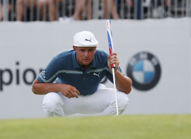 Bryson DeChambeau has come in for criticism recently.