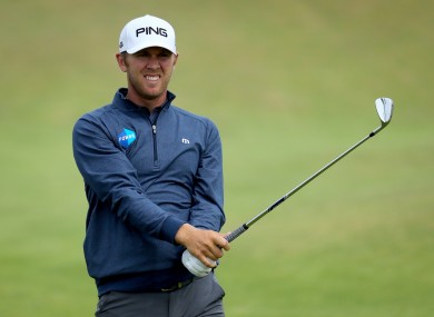 Seamus Power at the Irish Open.