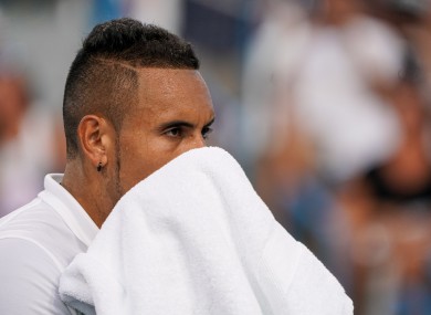 Kyrgios Melts Down And Clashes With Irish Chair Umpire