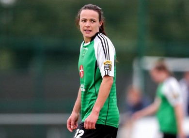 Peamount's Aine O’Gorman scored a hat-trick (file pic).