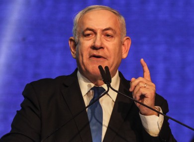 Prime minister Netanyahu has a battle on to stay in power.