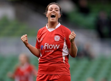 Shelbourne's Noelle Murray was among the scorers (file pic).