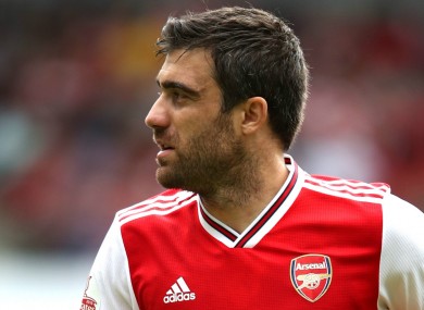 Sokratis Papastathopoulos (file pic).