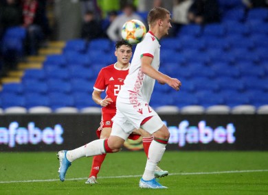James scored the only goal of the game in Cardiff.