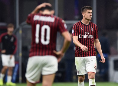 Milan are once again battling in midtable this season.