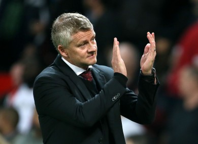 Ole Gunnar Solskjaer (file pic).