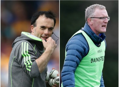 Louis Mulqueen and Brian Lohan had been confirmed as nominees for the Clare job on Monday night.