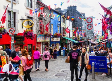 Quay Street in Galway city.