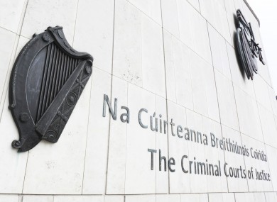 File photo of the Criminal Courts of Justice in Dublin.