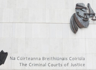 File photo of the Criminal Courts of Justice in Dublin city.