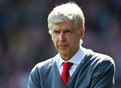 Former Arsenal boss Arsene Wenger.