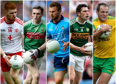 McShane, Durcan, McCaffrey, Moran and Murphy are amongst the winners.