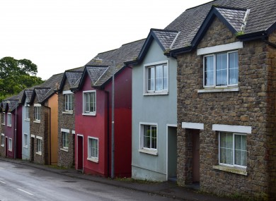 File photo of houses in Co Clare.