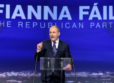 Micheál Martin said Fine Gael made false promises about scrapping the USC in the past.