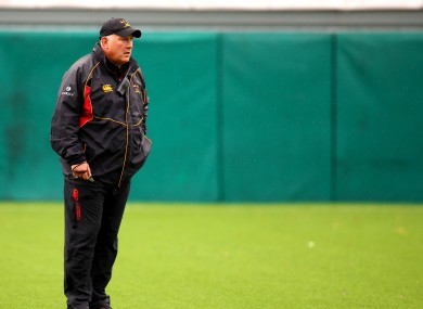 Lansdowne’s head coach Mike Ruddock.