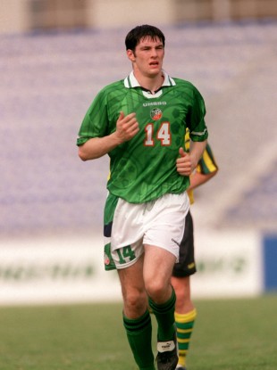 Richie Sadlier pictured playing at the World Youth Championships in 1999.