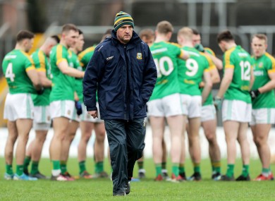 Andy McEntee's Meath outfit defeated Laois in the O'Byrne Cup.