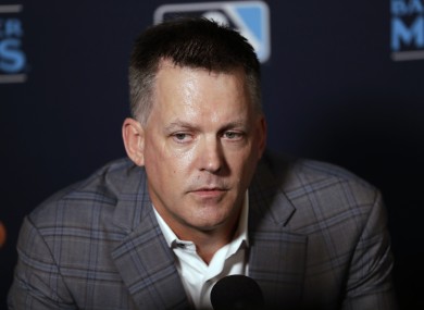 File photo of Houston Astros manager A.J. Hinch.