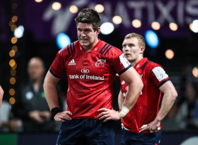 Billy Holland reacts to last week's defeat to Racing, which led to Munster relying on results that didn't go their way.