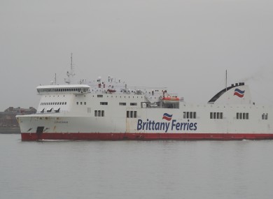 File photo. Brittany Ferries made the announcement yesterday.
