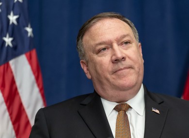 US Secretary of State Mike Pompeo