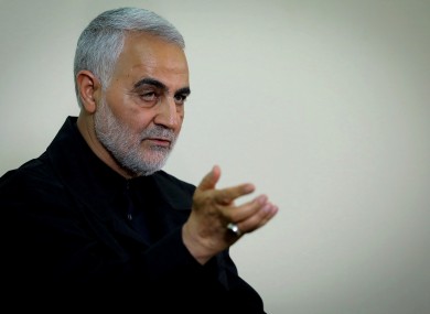 File photo. Qassem Soleimani.