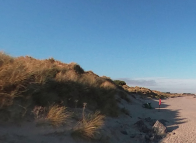 The incident occurred in the vicinity of Portmarnock Beach last night.