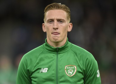 Ronan Curtis is in good form for his club.