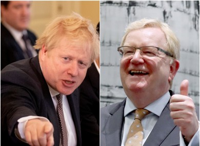 Boris Johnson and Jackson Carlaw