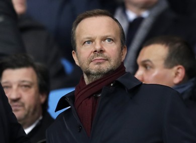 Manchester United executive vice-chairman Ed Woodward.