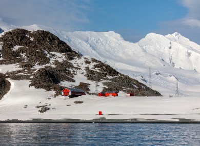 An Argentine Antarctic scientific research.