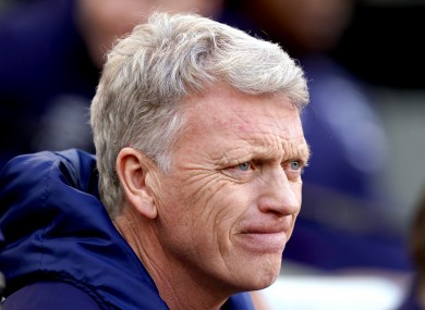 West Ham boss David Moyes (file pic).